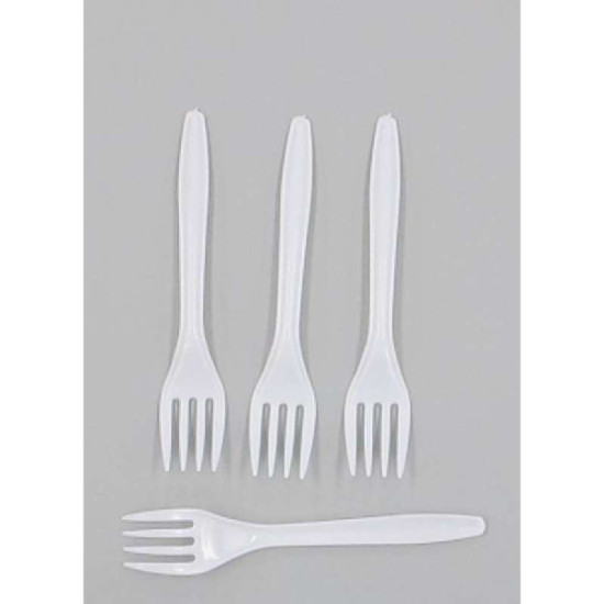 ECONOMICAL DISPOSABLE TEA FORK 50PCS
