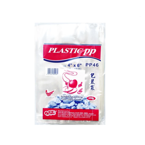 OCS PLASTIC PP 4*6 450GM