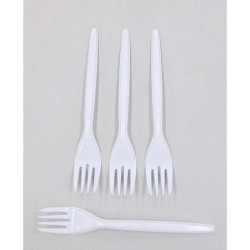 ECONOMICAL DISPOSABLE FORK 6INCHES (1*50PC) ECONOMICAL DISPOSABLE FORK 6INCHES (1*50PC)