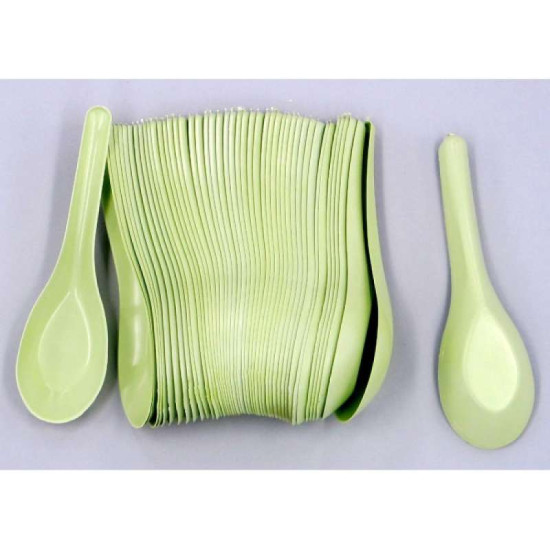 ECONOMICAL DISPOSABLE SOUP SPOON (1*50PC)