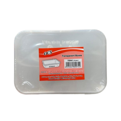 TRANSPARENT BOXES RECTANGULAR 10'S (750ml) TRANSPARENT BOXES RECTANGULAR 10'S (750ml)