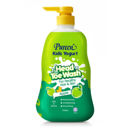 PUREEN KIDS YOGURT APPLE 750ML