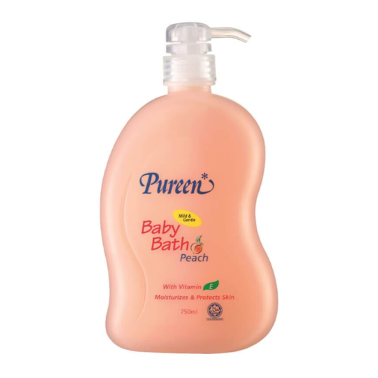 PUREEN PEACH BABY BATH 750ML