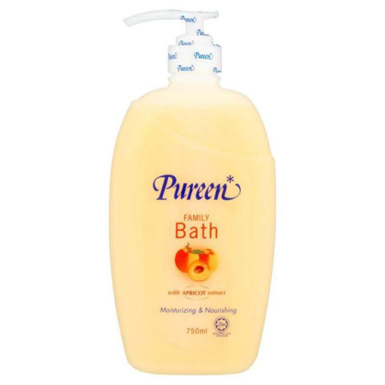 PUREEN FAMILY BATH WITH APRICOT 750ML