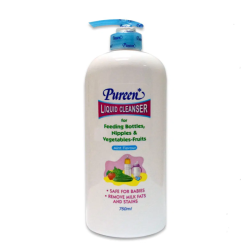 PUREEN LIQUID CLEANSER FEEDING BOTTLES 750ML PUREEN LIQUID CLEANSER FEEDING BOTTLES 750ML