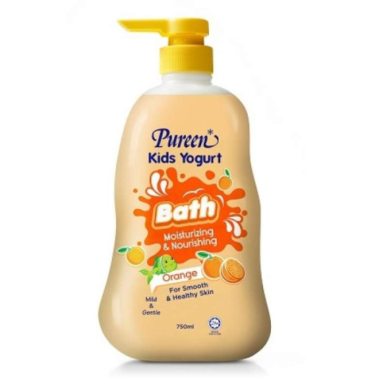 PUREEN KIDS YOGURT BATH ORANGE 750ML