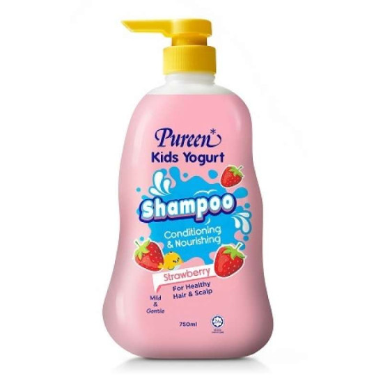 PUREEN KIDS YOGURT SHAMPOO STRAWBERRY 750ML