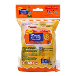 PUREEN BABY WIPES 3*10'S PUREEN BABY WIPES 3*10'S
