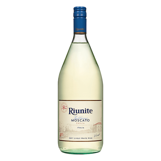 RIUNITE MOSCATO WHITE WINE 750ML