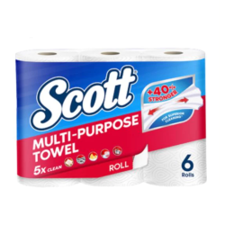 SCOTT KITCHEN TOWEL 55'S*6R SCOTT KITCHEN TOWEL 55'S*6R