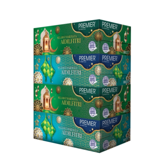 PREMIER FACIAL TISSUE (FESTIVE) 80S*4