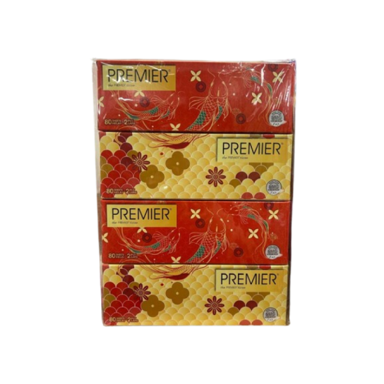 PREMIER FACIAL TISSUE (FESTIVE) 80S*4