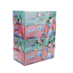 SCOTT F/TISSUE BOX 2PLY 80S*4 SCOTT F/TISSUE BOX 2PLY 80S*4