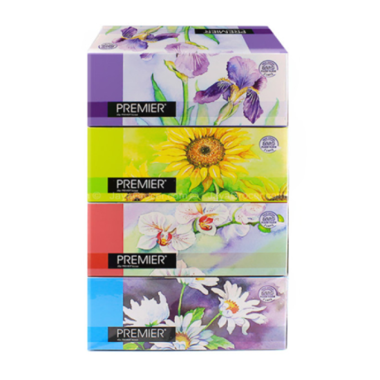 PREMIER NATURE FACIAL TISSUE 170S*4