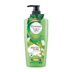 GINVERA SPA GREEN TEA SHOWER SCRUB 750G GINVERA SPA GREEN TEA SHOWER SCRUB 750G