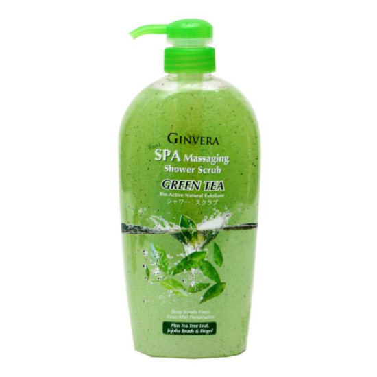 GINVERA SPA GREEN TEA SHOWER SCRUB 750g