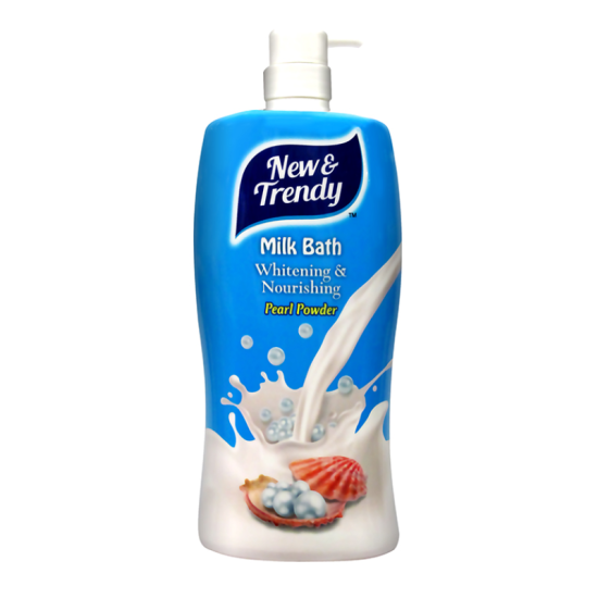 NEW TRENDY MILK BATH SHOWER GEL - PEARL POWDER 850G