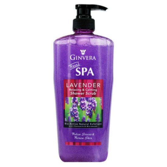 GINVERA  SPA LAVENDER SHOWER SCRUB 750g