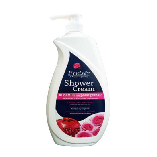 FRUISER SHOWER CREAM ROSE MILK 1000ML