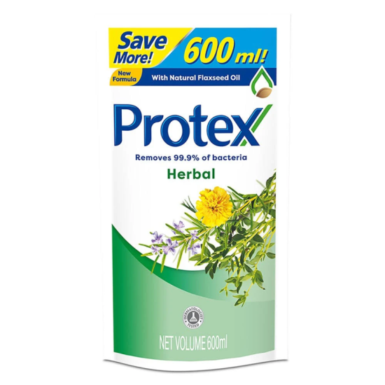 PROTEX SHOWER CREAM (REFILL) HERBAL 600ML