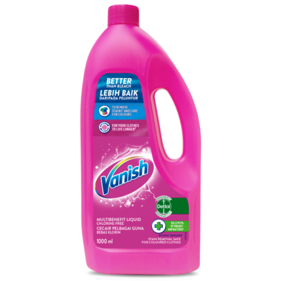 VANISH LIQUID IN WASH STAIN REMOVER 1 LIT