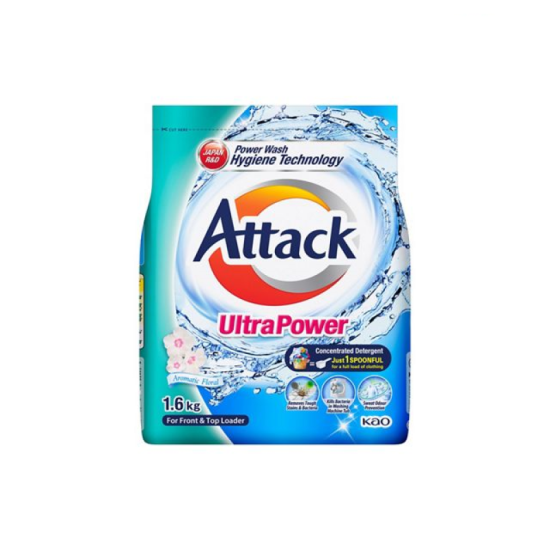 KAO ATTACK DETERGENT POWDER ULTRA POWER 1.6KG