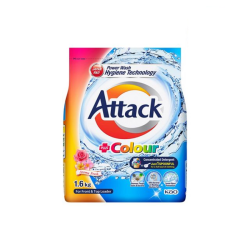 KAO ATTACK DETERGENT POWDER COLOUR 1.6KG KAO ATTACK DETERGENT POWDER COLOUR 1.6KG