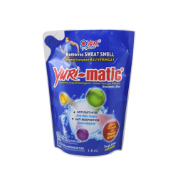 YURI MATIC LIQUID DETERGENT (REFILL) TOUGH STAINS 1.6KG YURI MATIC LIQUID DETERGENT (REFILL) TOUGH STAINS 1.6KG
