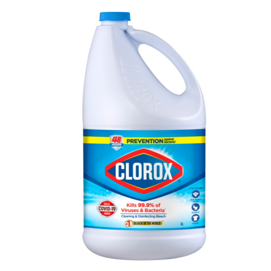 CLOROX BLEACH ORIGINAL 4LIT