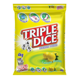 TRIPLE DICE POWDER LEMON 4KG TRIPLE DICE POWDER LEMON 4KG