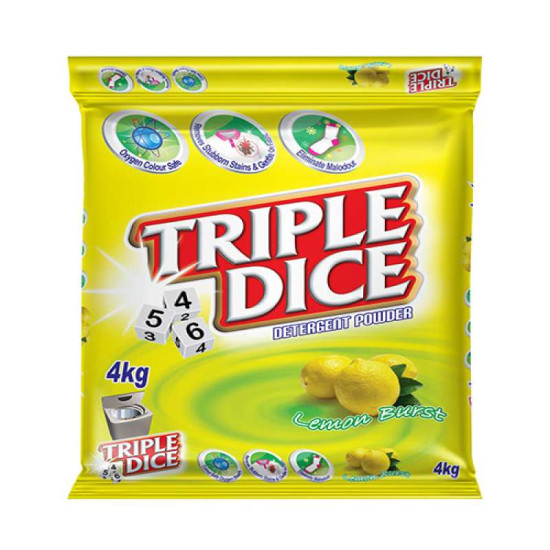 TRIPLE DICE POWDER LEMON 4KG