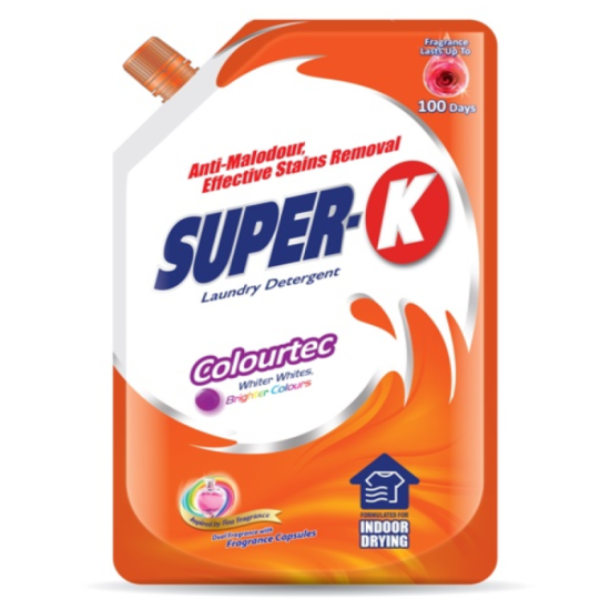 SUPER-K LIQUID COLOURTEC LAUNDRY DETERGENT 1.6KG