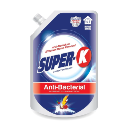 SUPER-K LIQUID ANTIBACTERIA LAUNDRY DETERGENT 1.8KG SUPER-K LIQUID ANTIBACTERIA LAUNDRY DETERGENT 1.8KG