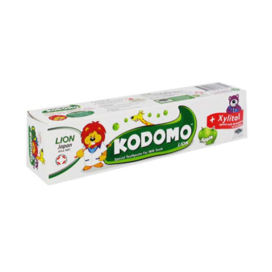 KODOMO LION TOOTHPASTE - APPLE 80GM