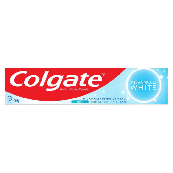 COLGATE TOOTHPASTE ADVANCE WHITE 160GM