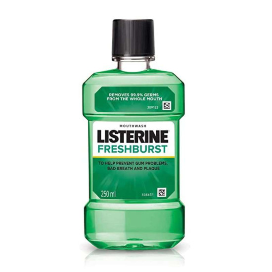 LISTERINE MOUTH RINSE FRESH BURST 250ML