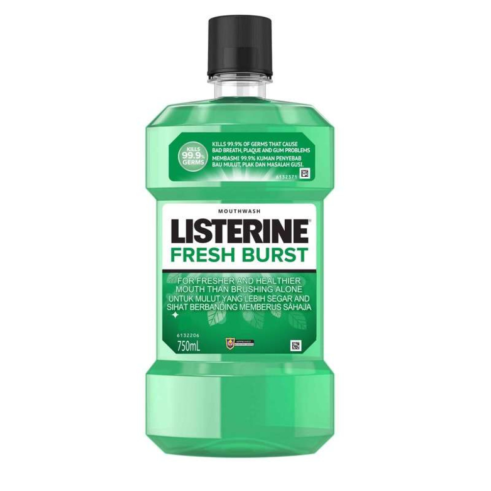 LISTERINE M/R FRESH BURST 750ML