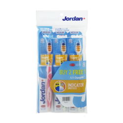 JORDAN ALFA TOOTHBRUSH - MEDIUM 2+1'S JORDAN ALFA TOOTHBRUSH - MEDIUM 2+1'S