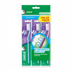 DARLIE TOOTHBRUSH CRYSTAL HARD 3'S DARLIE TOOTHBRUSH CRYSTAL HARD 3'S