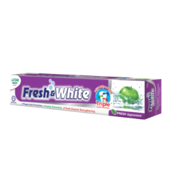 FRESH & WHITE TOOTHPASTE - APPLE MINT 160GM FRESH & WHITE TOOTHPASTE - APPLE MINT 160GM