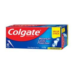 COLGATE TOOTHPASTE GREAT REGULAR FALVOUR 225G*2 COLGATE TOOTHPASTE GREAT REGULAR FALVOUR 225G*2