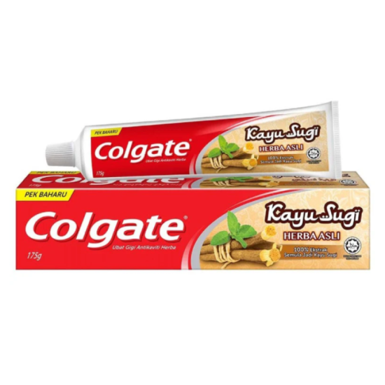 COLGATE TOOTHPASTE KAYU SUGI BASE 175GM