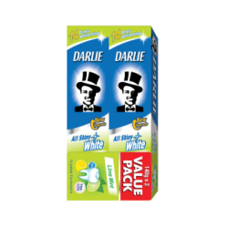 DARLIE TOOTHPASTE ALL SHINE WHITE 140G*2  DARLIE TOOTHPASTE ALL SHINE WHITE 140G*2