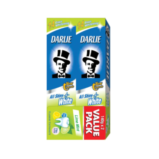 DARLIE TOOTHPASTE ALL SHINE WHITE 140G*2 