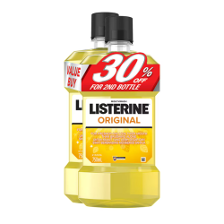 LISTERINE MOUTH RINSE ORIGINAL 750ML*2 LISTERINE MOUTH RINSE ORIGINAL 750ML*2
