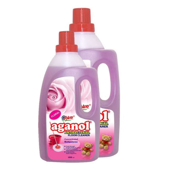 YURI AGANOL FLOOR CLEANER FLORAL 2 Lit + 1 Lit