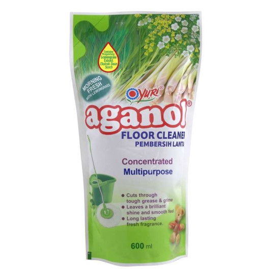 YURI AGANOL FLOOR CLEANER (REFILL)-MORNING 600ml