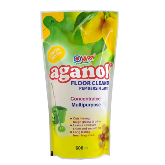 YURI AGANOL FLOOR CLEANER (REFILL)-LEMON 600ml