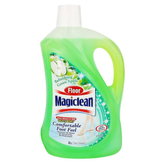 MAGICLEAN FLOOR CLEANER GREEN APPLE 2 LIT