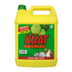 KUAT HARIMAU DISHWASH LIME 5LIT KUAT HARIMAU DISHWASH LIME 5LIT